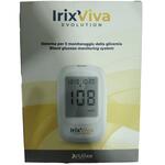 Iris - Glucometro irix viva evolution + 10 strisce reattive + 10 lancette + soluzione + pungidito