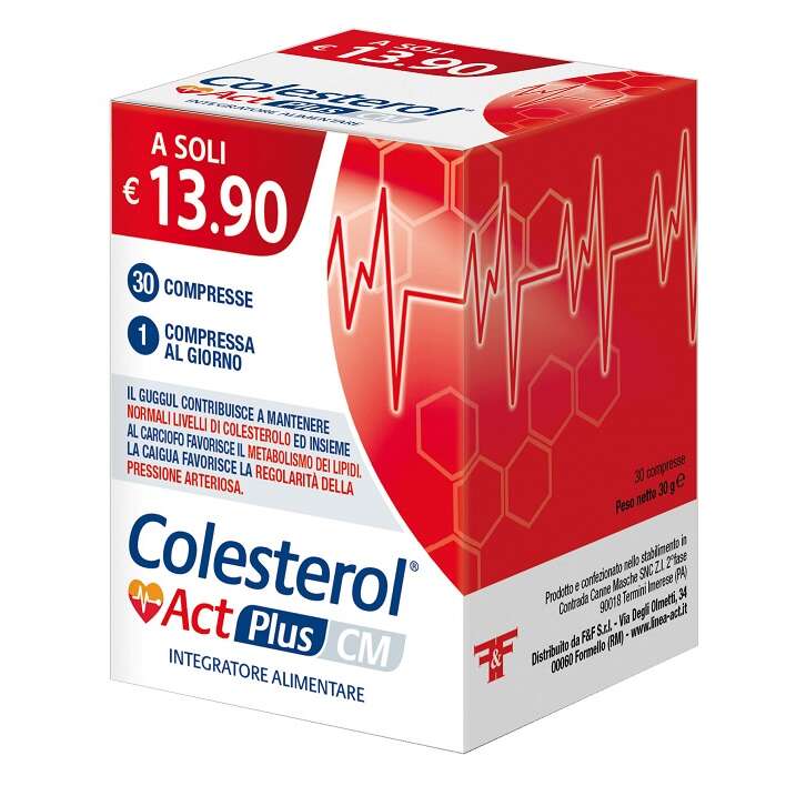 Act plus cm - Colesterol  30 compresse