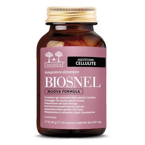 Biosnel - Nuova formula salugea 60 capsule senza glutine senza lattosio