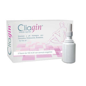 Cliagin - Lavanda vaginale  150ml 5 pezzi