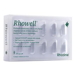 Rohwell - Rhodine rhowell 20 capsule senza glutine