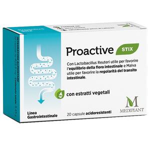 Proactive stix - 20 capsule acidoresistenti 422,5 mg senza glutine naturalmente privo di lattosio