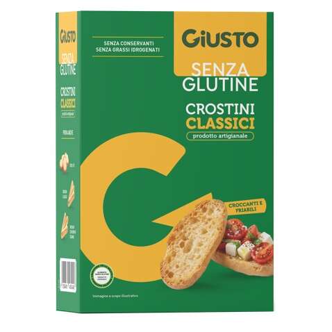 Giusto - Senza glutine crostini 200 g
