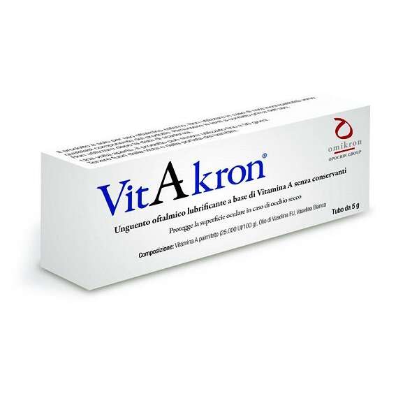 Vitakron unguento oftalmico - Lubrificante senza conservanti 5 g