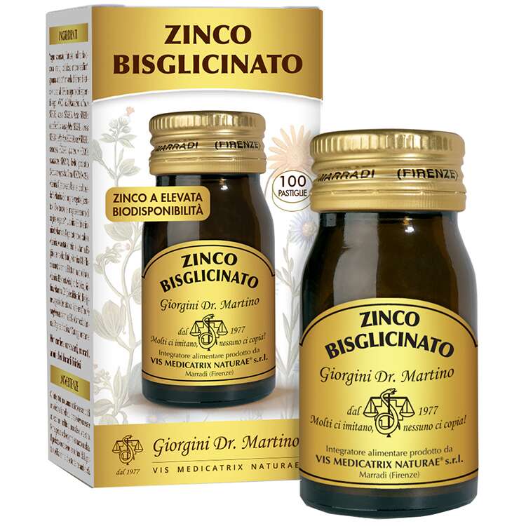 Giorgini - Zinco bisglicinato 100 pastiglie