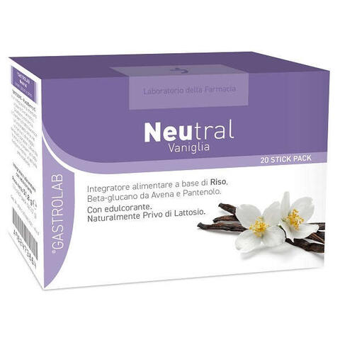 Laboratorio della farmacia - Neutral vaniglia 20 stickpack linea gastrolab