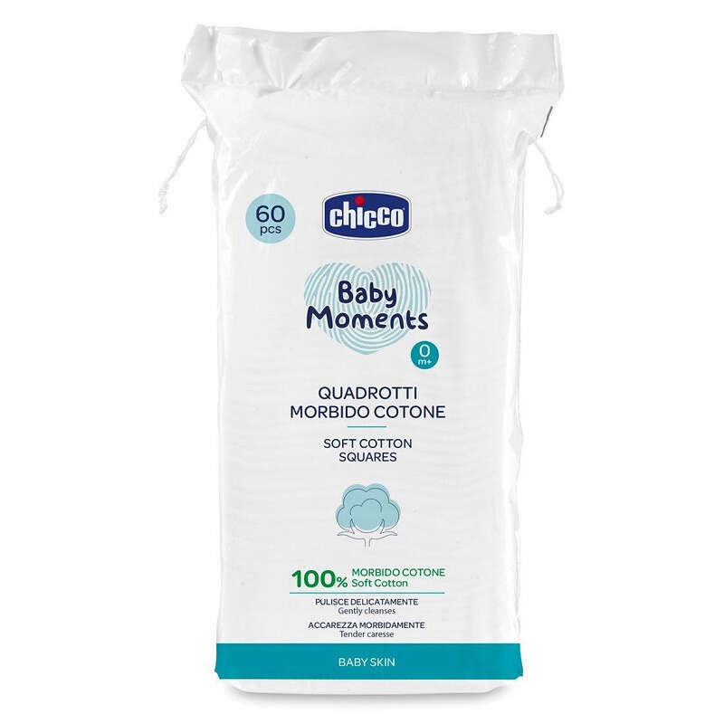 Chicco - Baby moments quadrotti 60 pezzi