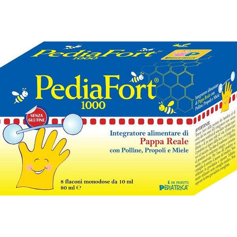 Pediatrica - Pediafort 1000 8 flaconi 10 ml