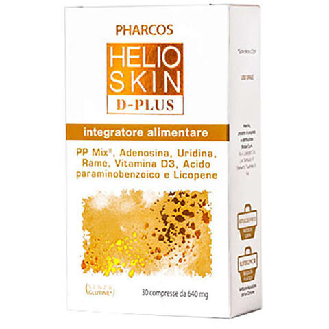 Biodue - Helioskin d-plus pharcos 30 compresse