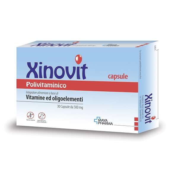 Xinovit - Polivitaminico 30 capsule da 500 mg