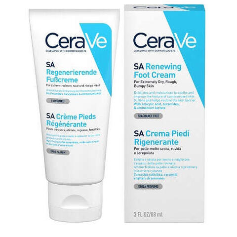 Cerave - Crema piedi rigenerante 88 ml