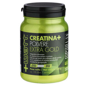 + watt - Creatina+ polvere extragold 350 g