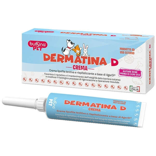 Buona pet - Dermatina d crema 30 ml