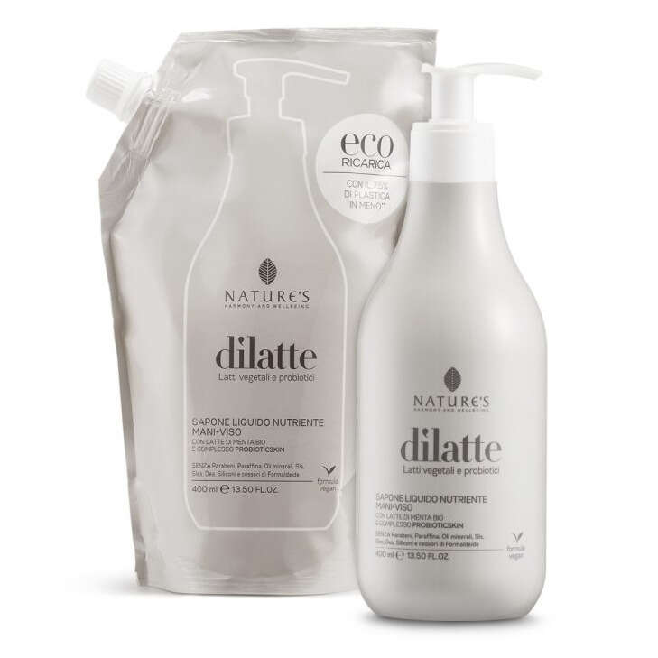 Nature's - Dilatte sapone liquito mani/viso 400 ml