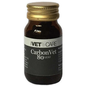  - Vetcare carbonvet 80 compresse 500 mg
