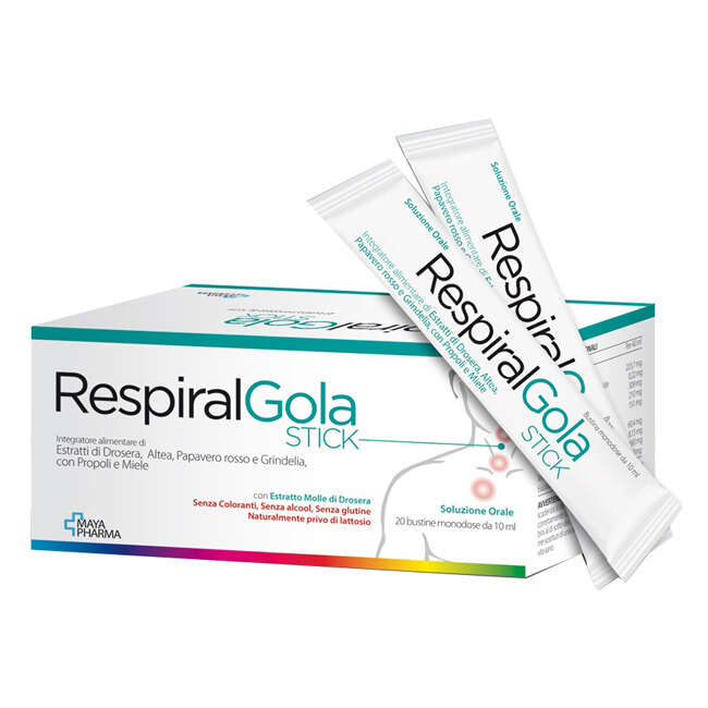 Maya pharma - Respiral gola 20 bustine 10 ml