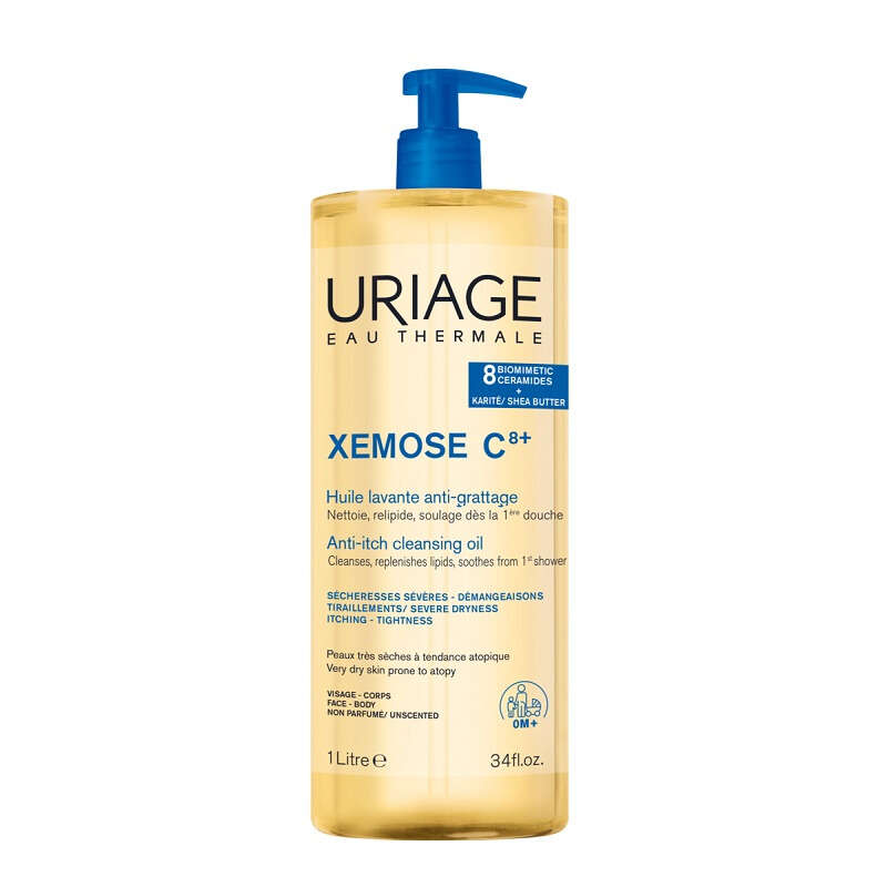 Uriage - Xemose c8+ olio detergente 1 l