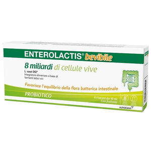 Enterolactis - Bevibile 6 flaconcini x 10 ml