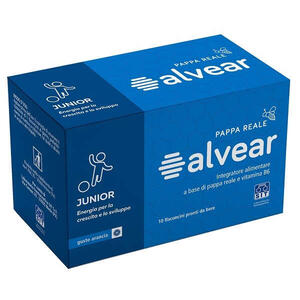 Alvear - Junior pappa reale 10 flaconcini