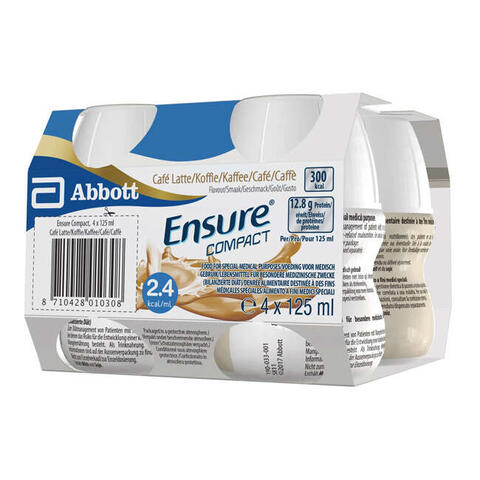 Ensure - Compact caffe 4 bottiglie da 125 ml