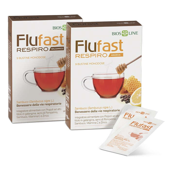 Apix - Propoli flufast respiro arancia 9 buste biosline