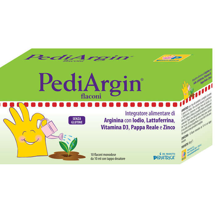 Pediac - Pediargin 10 flaconcini 10 ml