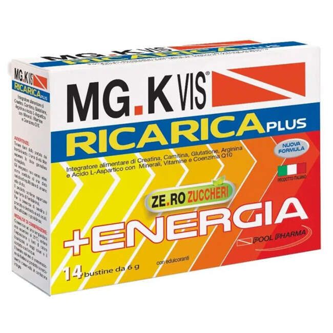 Mgk-vis - Mgk vis ricarica plus 14 bustine