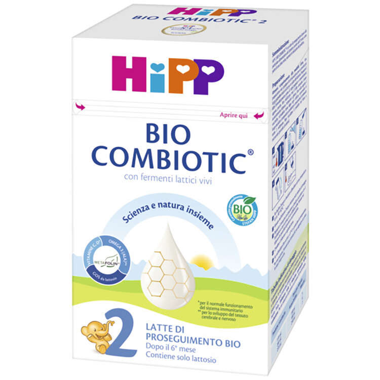Hipp - Latte 2 combiotic 600 g bio