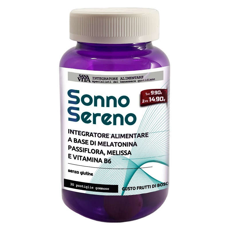 Sanavita - Sonno sereno 30 gommose