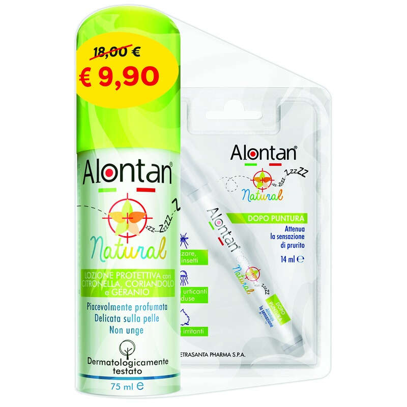 After bite - Bi pack natural spray 75 ml + afterbite dopo puntura 14 ml