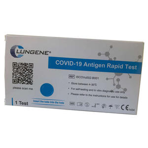 Clungene - Test antigenico rapido covid-19  autodiagnostico determinazione qualitativa antgeni sars-cov-2 in tamponi nasali mediante immunocromatografia