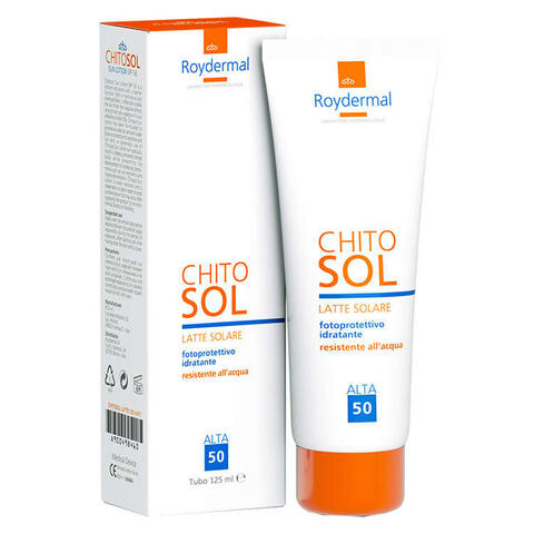 Roydermal - Chitosol latte solare spf50 125 ml