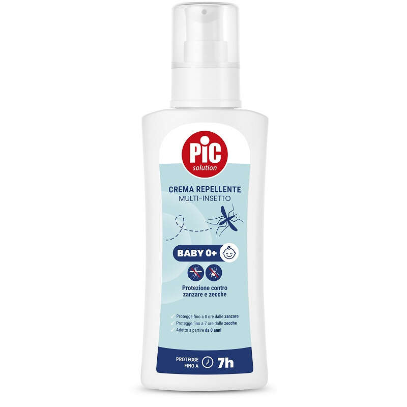 Pic - Solution crema repellente multi-insetto baby 0+ 100 ml