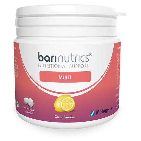 Metagenics - Barinutrics multi limone 90 compresse masticabili