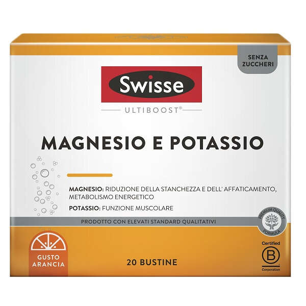 Swisse - Ultiboost magnesio e potassio 20 bustine