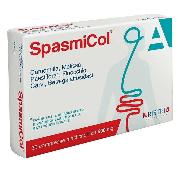Aristeia farmaceutici - Spasmicol 30 compresse masticabili 500 mg