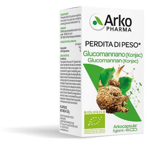 Arkofarm - Arko capsule glucomannano bio 45 capsule