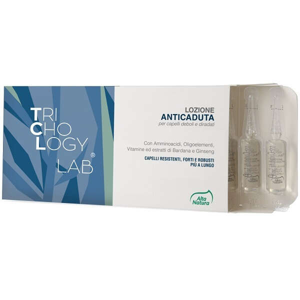 Alta natura - Trichology lab lozione tricologica 20 fiale anticaduta