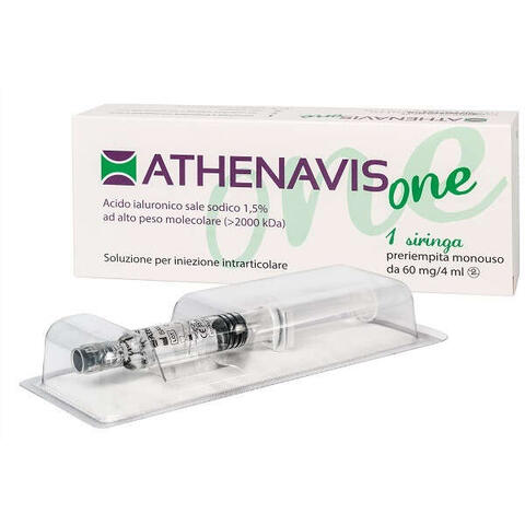 Athenavis one - Siringa intra-articolare  acido ialuronico 1,5% 4 ml