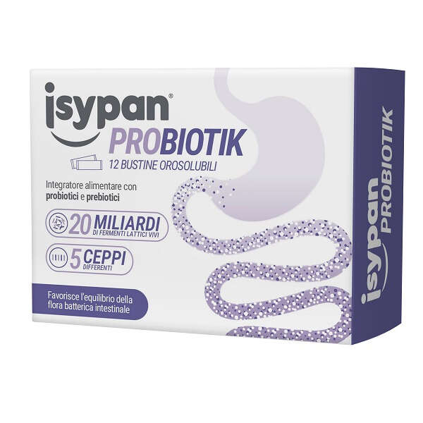 Isypan probiotik - 12 bustine orosolubili