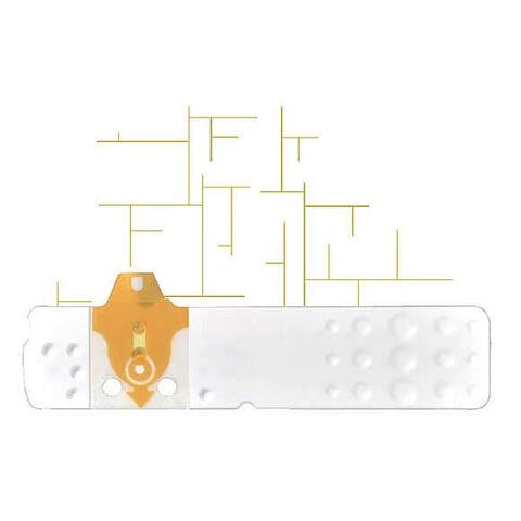 Linea d - Strisce misurazione glicemia  oro 25 pezzi
