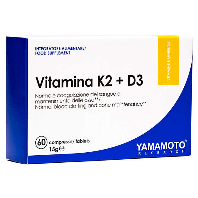 Yamamoto - Research vitamina k2+d3 60 compresse