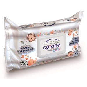 Dermacotone - Salviettine nettare dei fiori 72 pezzi