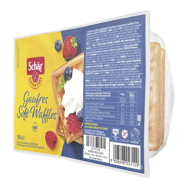 Schar - Gaufre soft waffles 100 g