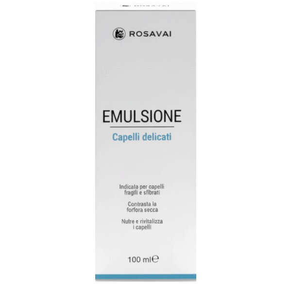 Rosavai emulsione capelli delicati per capelli fragili e sfibrati 100 ml