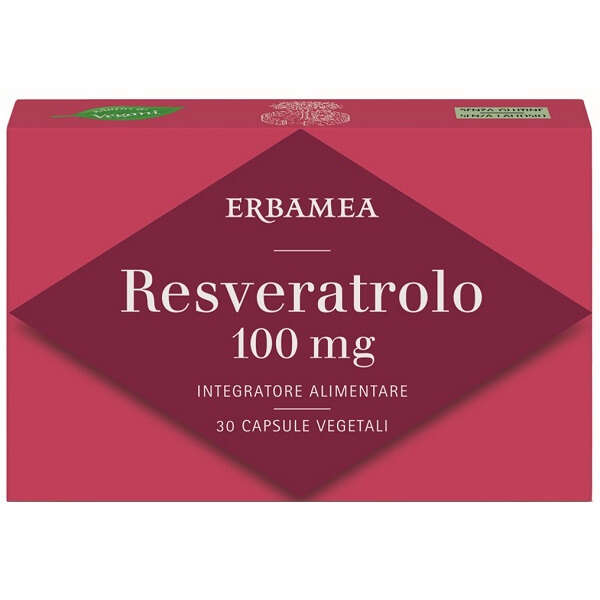 Erbamea - Resveratrolo 100mg 30 capsule