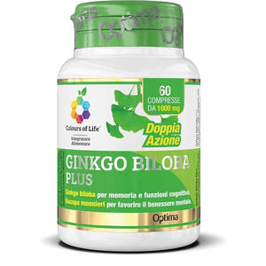 Colours of life - Colorus of life ginkgo biloba plus 60 compresse 1000 mg