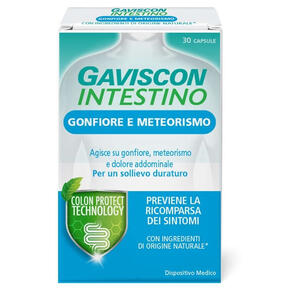 Gaviscon - Intestino gonfiore e meteorismo 30 capsule