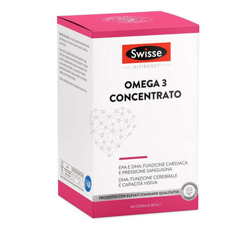 Swisse - Omega 3 concentrato 60 capsule molli da 2440 mg