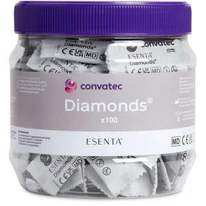 Convatec esenta diamonds - Bustine gelificanti antiodore per stomia esenta diamonds 100 pezzi